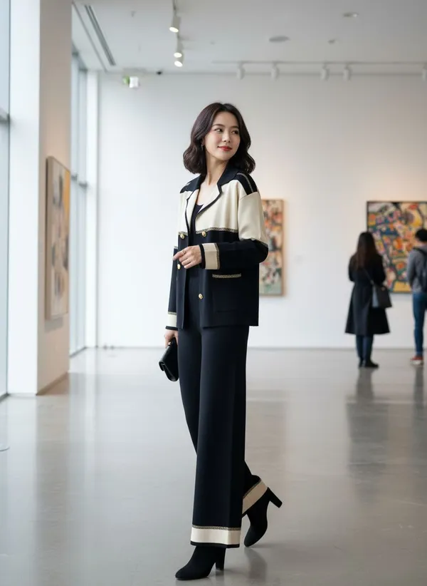 Black_&_White_Knit_Edit_Co-Ord_Set_For_Women