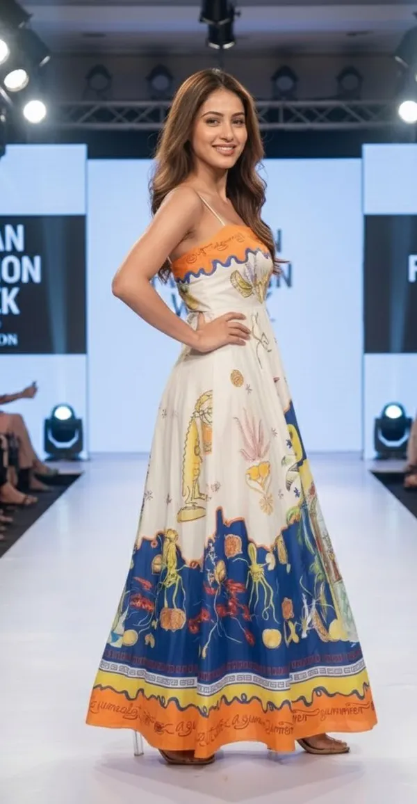 MORROCON_SATIN_PRINT_DRESS