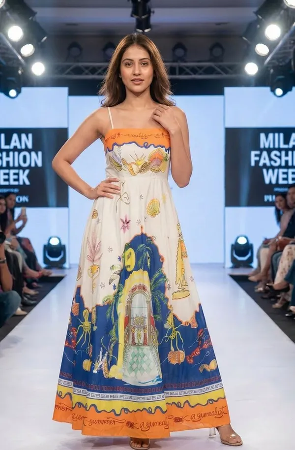 MORROCON_SATIN_PRINT_DRESS