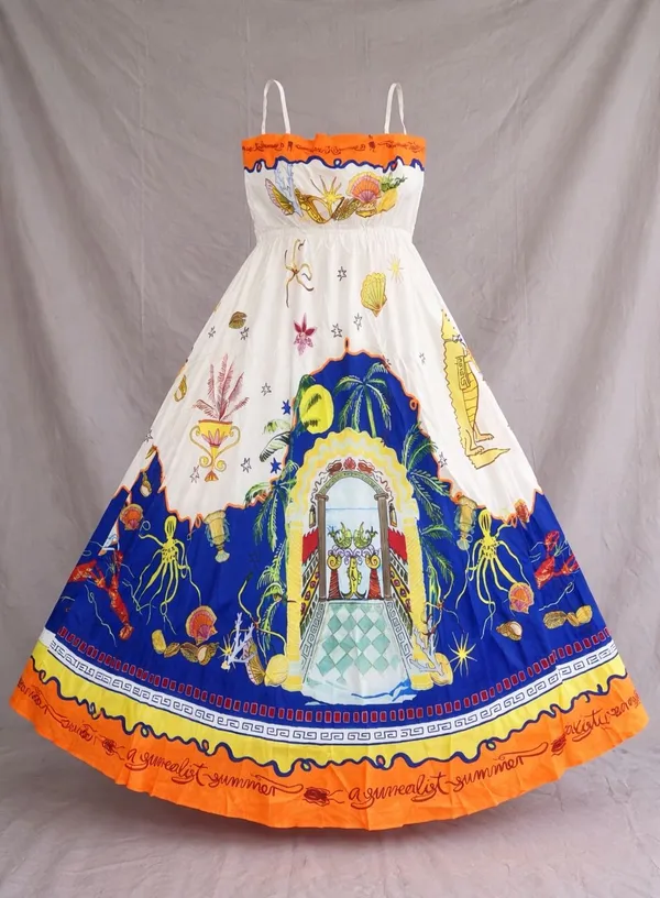 MORROCON_SATIN_PRINT_DRESS