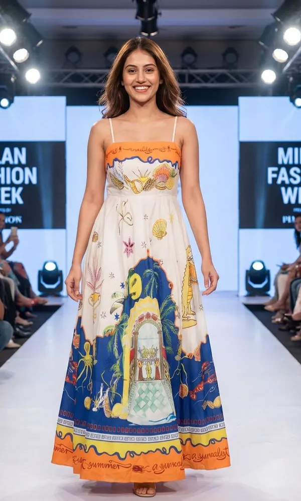MORROCON_SATIN_PRINT_DRESS