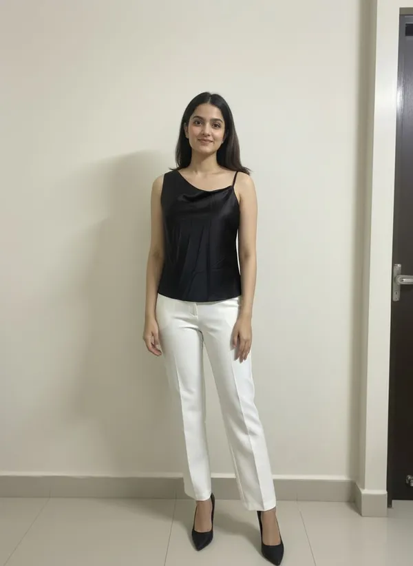 Black_Satin_Grace_Party_Top_For_Women