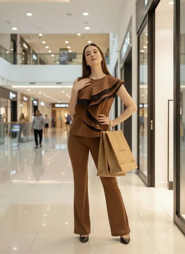 Brown_Modern_Muse_Co-Ord_Set_For_Women