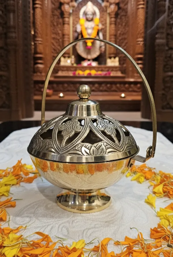 Shenest_Hand-Engraved_Brass_Dhupdan_|_Vintage_Incense_Burner_with_Handle