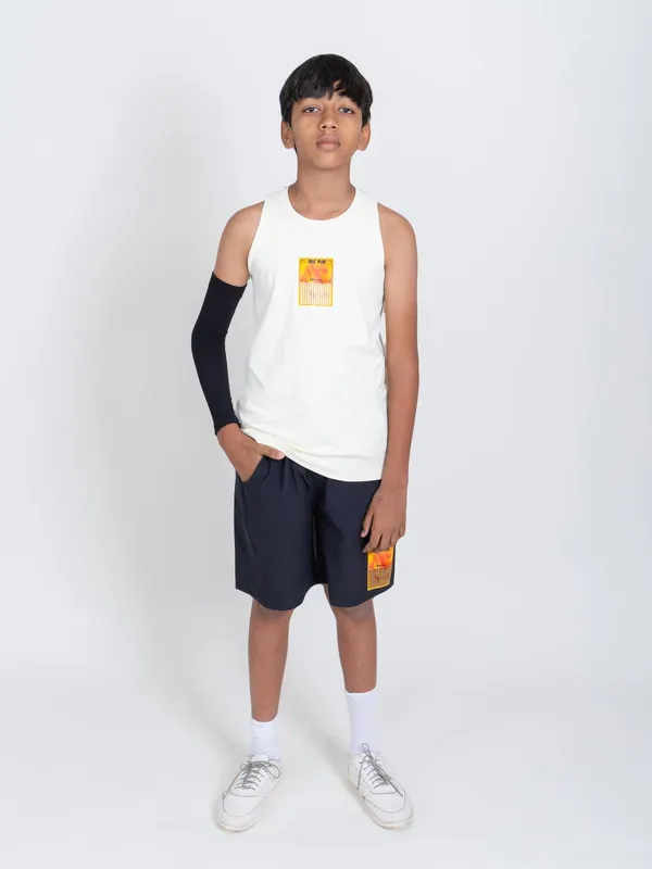 Vanilla_White_Premium_Kooltex_Fabric_&_Spandex_Sports_Tank_Tops_For_Boys