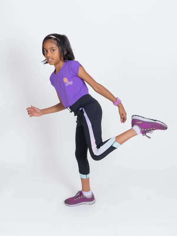 Purple_Sports_Coord_Sets_for_Girls_Thisrt_and_3/4_Leggins