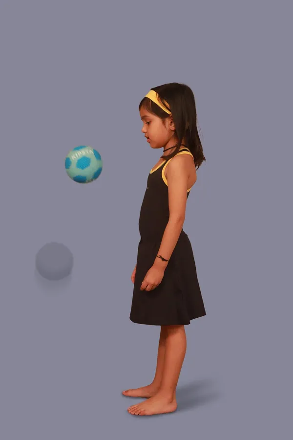 Black_Premium_Kooltex_Fabric_&_Spandex_Sports_Tennis_Dress_For_Kids