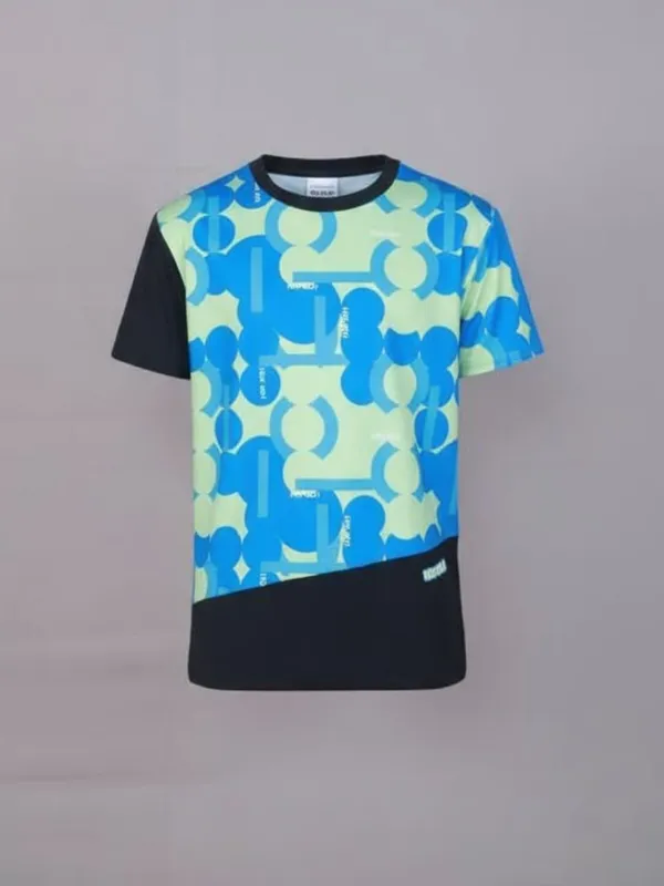Blue_&_Black_Premium_Kooltex_Fabric_&_Spandex_Sports_T-Shirts_For_Kids