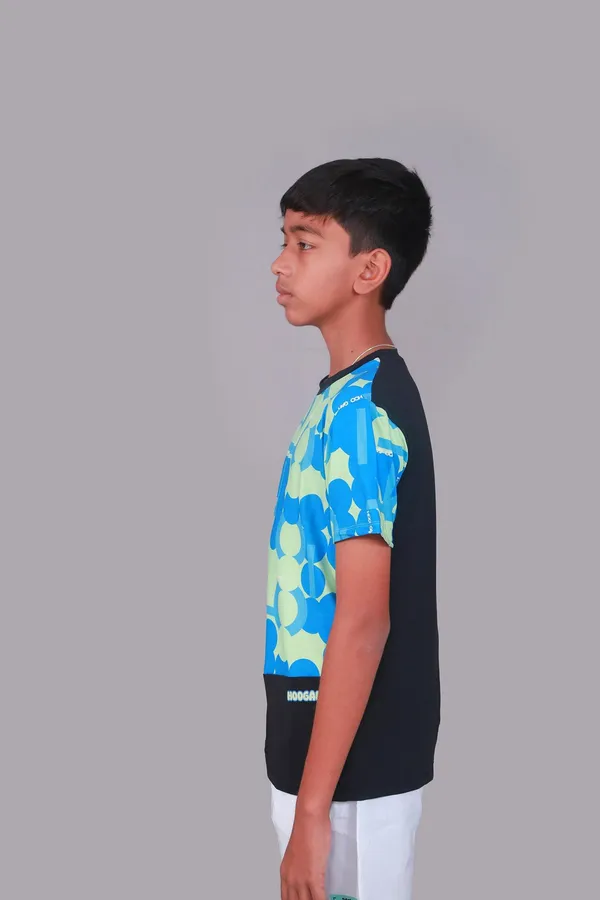 Blue_&_Black_Premium_Kooltex_Fabric_&_Spandex_Sports_T-Shirts_For_Kids