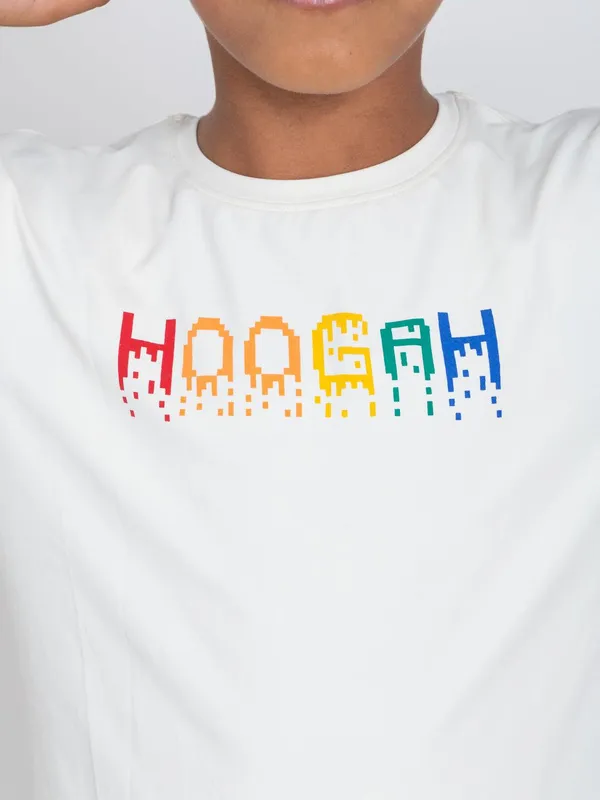 Vanilla_White_Premium_Kooltex_Fabric_&_Spandex_Sports_T-Shirts_For_Kids