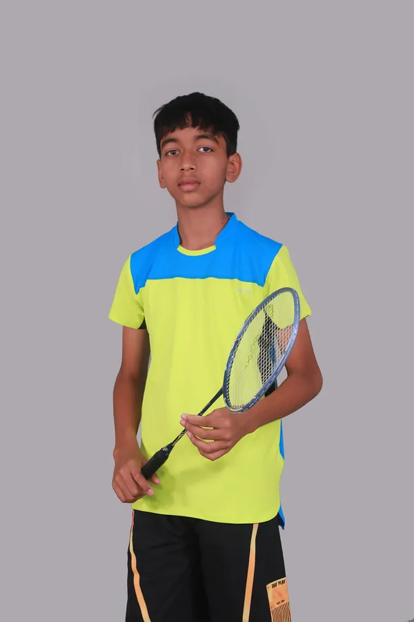 Neon_Green_Premium_Kooltex_Fabric_&_Spandex_Sports_T-Shirts_For_Male_&_Kids