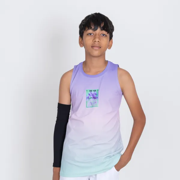 Lavender_Premium_Kooltex_Fabric_&_Spandex_Sports_Tank_Tops_For_Boys