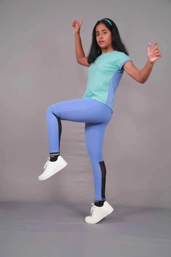 Light_Blue_Premium_Kooltex_Fabric_&_Spandex_Sports_Leggings_For_Kids