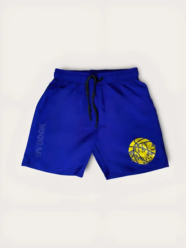 Blue_Premium_Kooltex_Fabric_&_Spandex_Sports_Shorts_For_Boys