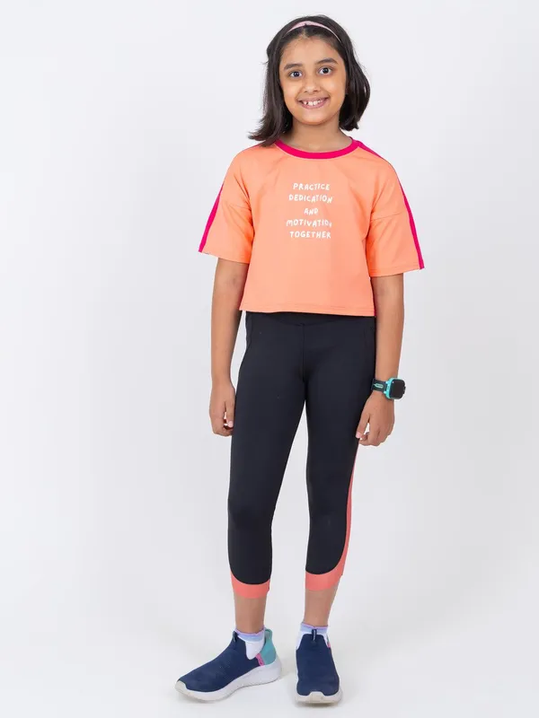 Peach_Premium_Kooltex_Fabric_&_Spandex_Sports_Tank_Tops_For_Kids