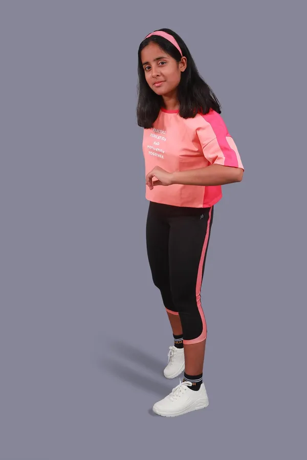 Black_&_Pink_Premium_Kooltex_Fabric_&_Spandex_Sports_Leggings_For_Girls