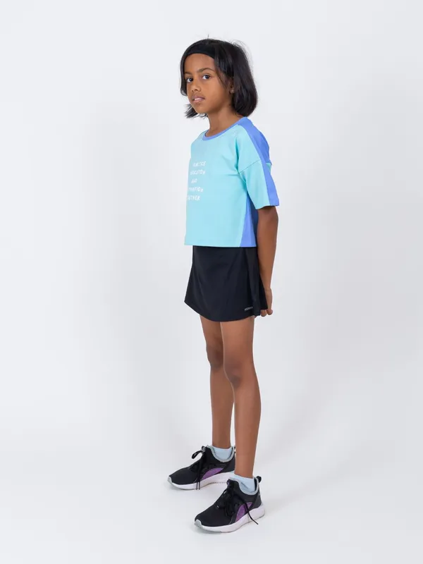 Bright_Blue_Premium_Kooltex_Fabric_&_Spandex_Sports_Skirt_For_Girls