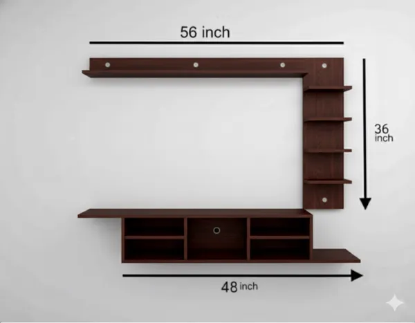 Dark_Wenge_Brosmoon_Double-Decker_TV_Cabinet_With_5_Storage_Drawer_And_Four_Decor_Shelves