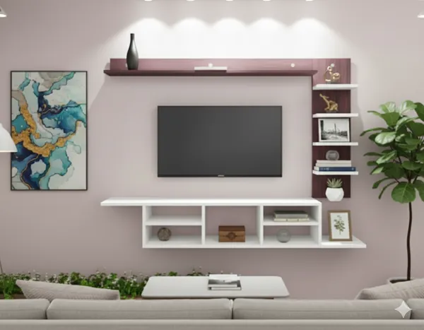Wenge_White_40_Inches_Double-Decker_Floating_TV_Cabinet,_Suitable_For_Smart_TV_Up_To_32_Inches