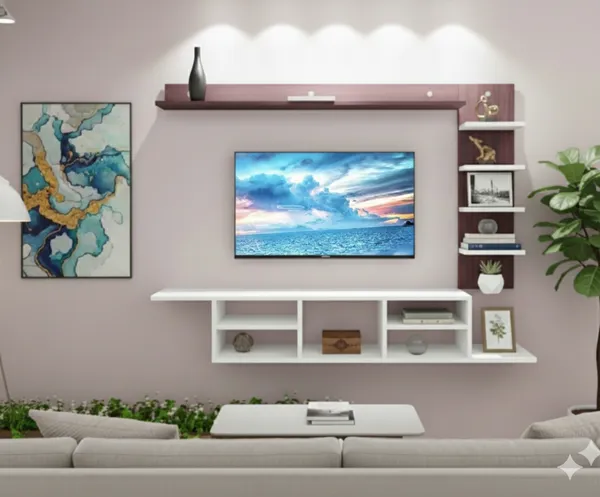 Wenge_White_40_Inches_Double-Decker_Floating_TV_Cabinet,_Suitable_For_Smart_TV_Up_To_32_Inches