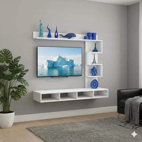 Frosty_White_48_Inches_MDFFloating_Wall_Mount_TV_Cabinet_(Suitable_For_TV_Up_To_42_Inches)