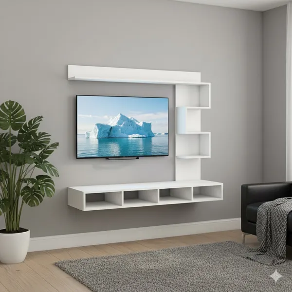 Frosty_White_48_Inches_MDFFloating_Wall_Mount_TV_Cabinet_(Suitable_For_TV_Up_To_42_Inches)