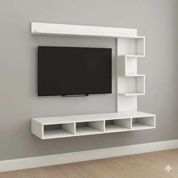 Frosty_White_48_Inches_MDFFloating_Wall_Mount_TV_Cabinet_(Suitable_For_TV_Up_To_42_Inches)