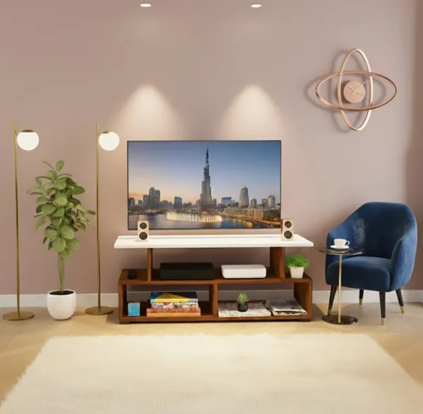 Wenge_White_Multipurpose_Floor_Mount_40_Inches_TV_Console_Table_With_Stand_,