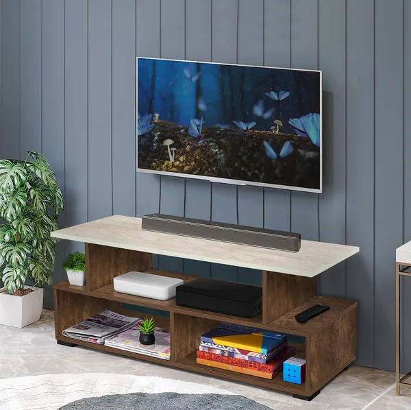 Wenge_White_Multipurpose_Floor_Mount_40_Inches_TV_Console_Table_With_Stand_,