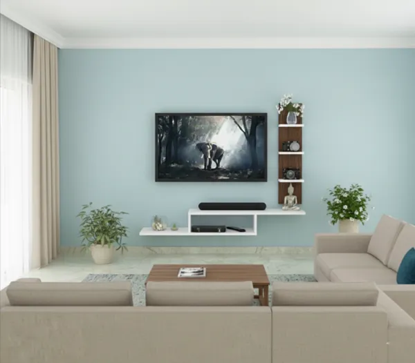 Bros_Moon_frosty_white_based_wall_mounted_space,_saving_TV_cabinet,_suitable_for_Smart_TV_up_to_42_inches