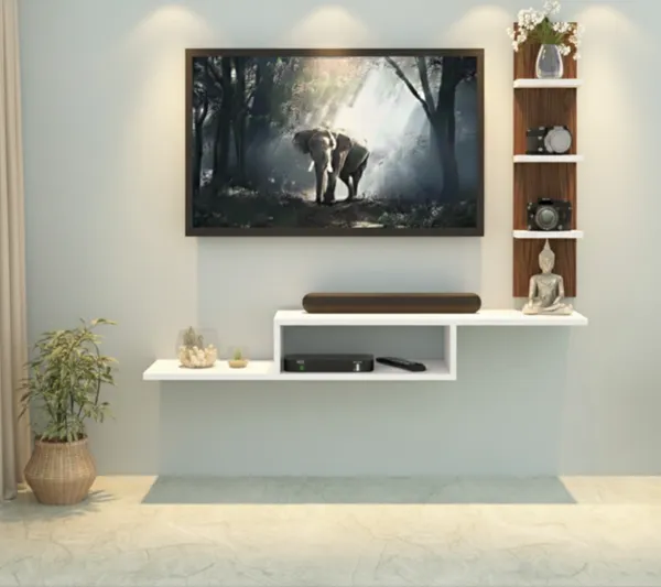 Bros_Moon_frosty_white_based_wall_mounted_space,_saving_TV_cabinet,_suitable_for_Smart_TV_up_to_42_inches