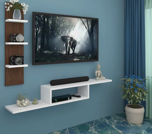 Bros_Moon_frosty_white_based_wall_mounted_space,_saving_TV_cabinet,_suitable_for_Smart_TV_up_to_42_inches