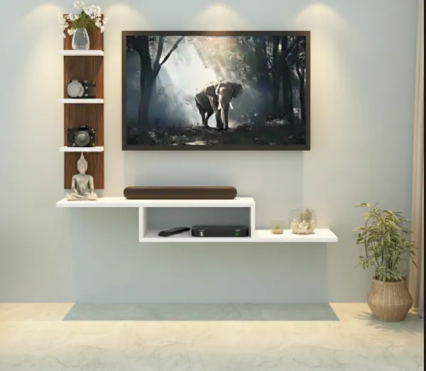 Bros_Moon_frosty_white_based_wall_mounted_space,_saving_TV_cabinet,_suitable_for_Smart_TV_up_to_42_inches