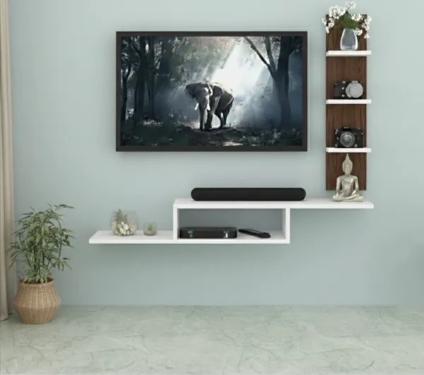 Bros_Moon_frosty_white_based_wall_mounted_space,_saving_TV_cabinet,_suitable_for_Smart_TV_up_to_42_inches