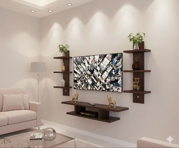 Dark_Wenge_MDFFloating_Wall_Mount_TV_Cabinet,_24_Inches_Base_(Suitable_For_TV_Up_To_32_Inches)