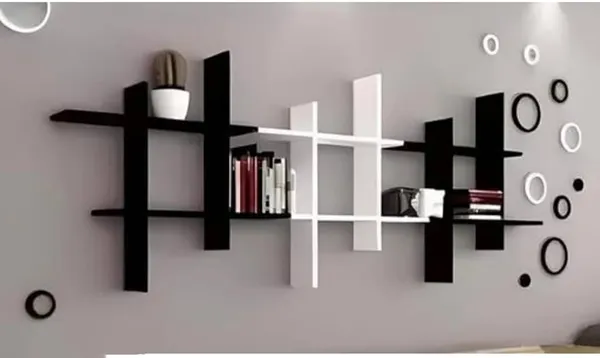 Brown_White_Plus_Style_Wall_Shelves_(Pack_Of_Three)