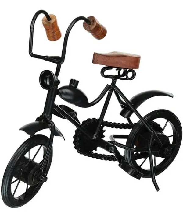 Black_Wood_Kids_Favourite_Wooden_Iron_Cycle_Miniature_Toy