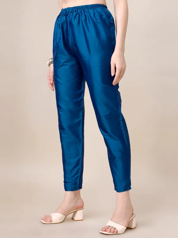 BLUE_Elegant_Pinstripe_Kurta_Set_with_Straight_Pants