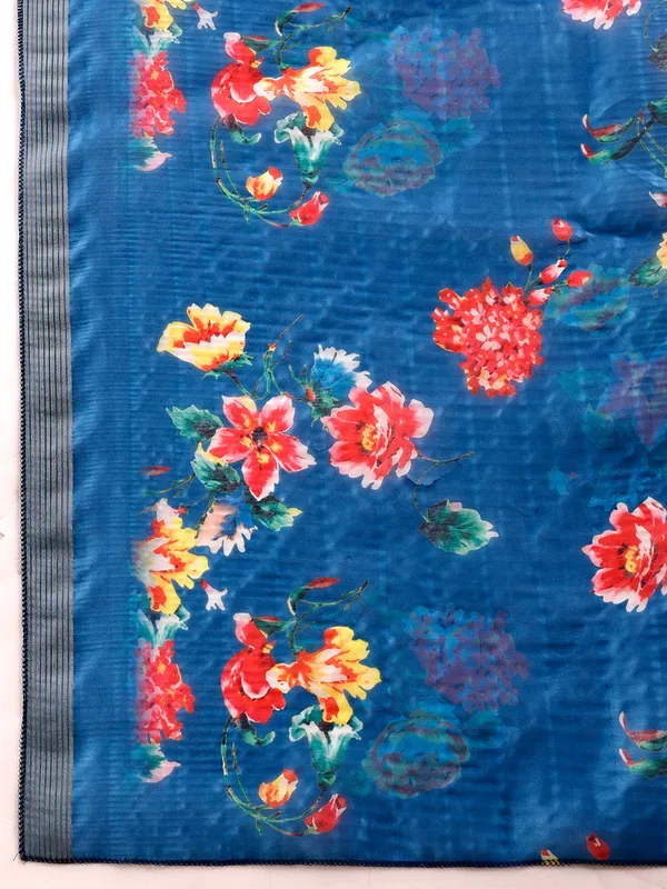 Blue_Embroidered_Straight_Kurta_Set_with_Floral_Printed_Dupatta