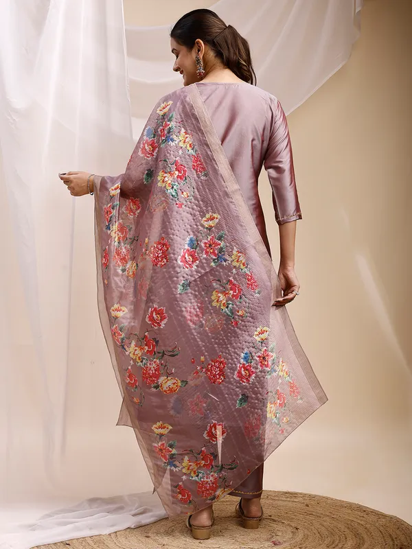 Grey_Embroidered_Straight_Kurta_Set_with_Floral_Printed_Dupatta