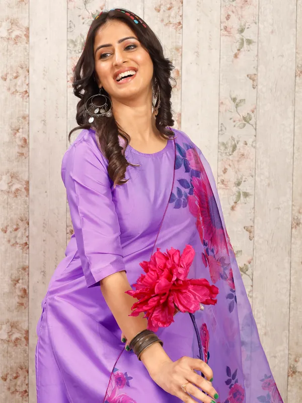 LAVENDAR_Trendy_Straight_Kurta_Pant_Set_with_Designer_Dupatta