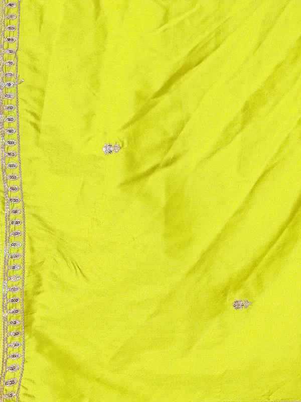 LEMON_Art_Silk_Embroidered_Anarkali_Pant_Dupatta_Set_For_Women