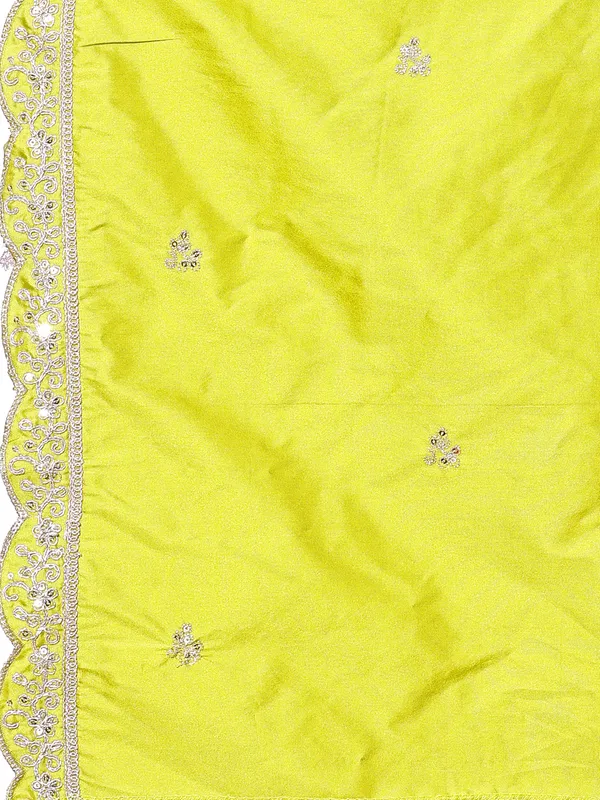 LEMON_Art_Silk_Embroidered_Anarkali_Pant_Dupatta_Set_For_Women
