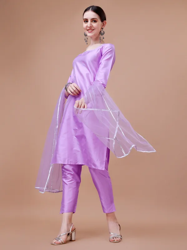 Lavendar_Trendy_Straight_Kurta_Pant_Set_with_Designer_Dupatta