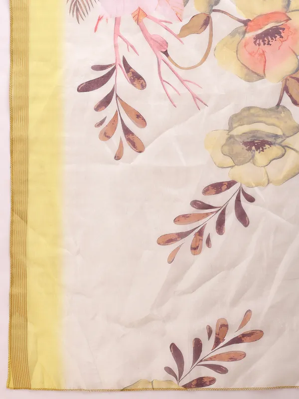 Lemon_Cotton_Rayon_Embroidered_Kurti__Pant_Dupatta_Set_For_Women