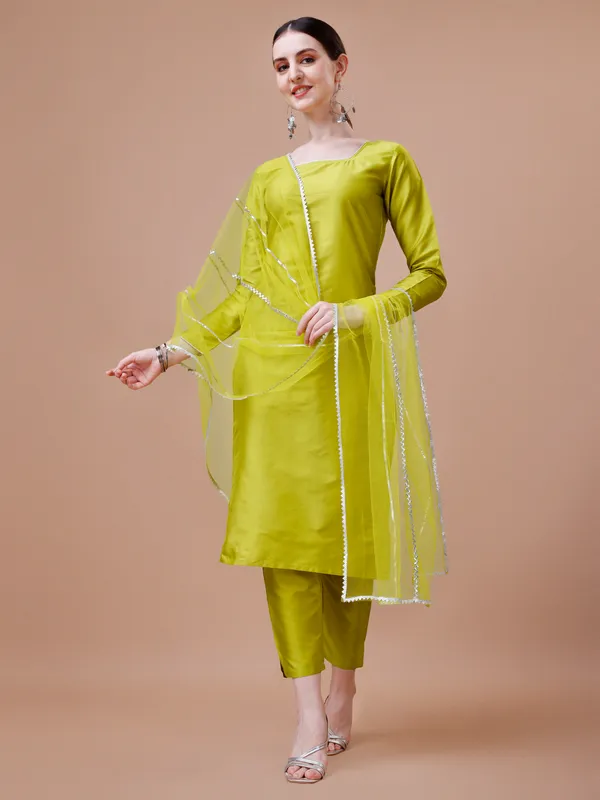 Lemon_Trendy_Straight_Kurta_Pant_Set_with_Designer_Dupatta