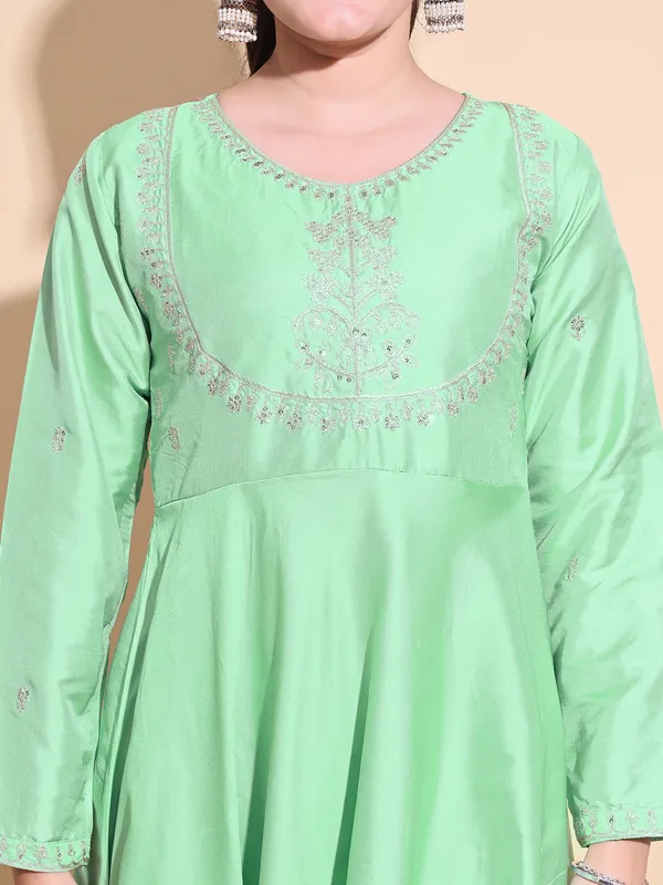 PISTA_Art_Silk_Embroidered_Anarkali_Pant_Dupatta_Set_For_Women