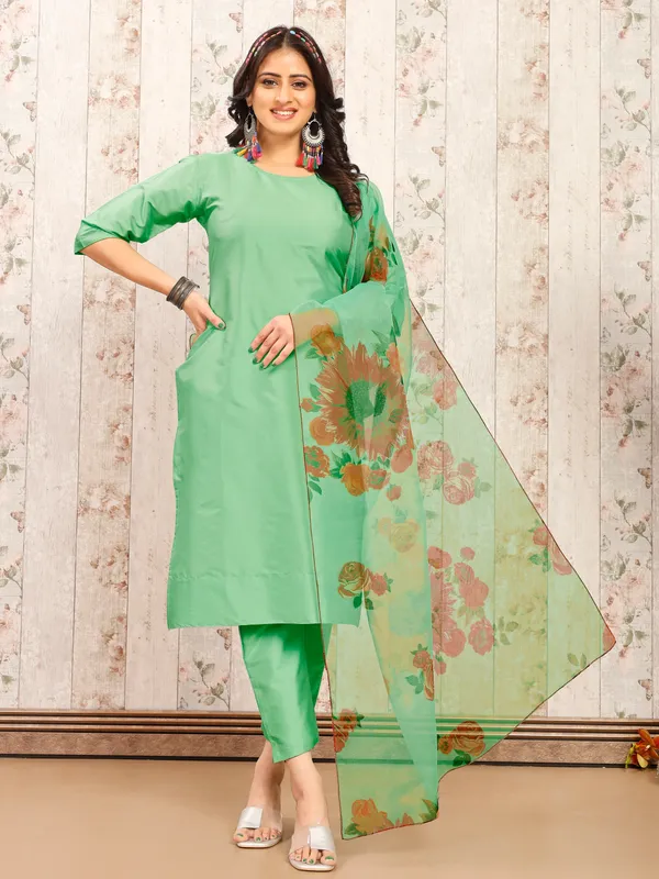 PISTA_Trendy_Straight_Kurta_Pant_Set_with_Designer_Dupatta