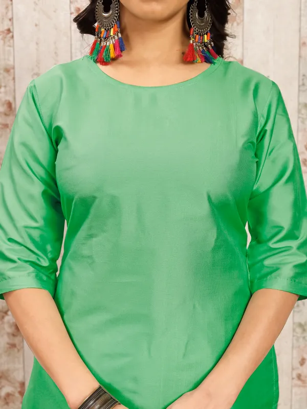 PISTA_Trendy_Straight_Kurta_Pant_Set_with_Designer_Dupatta