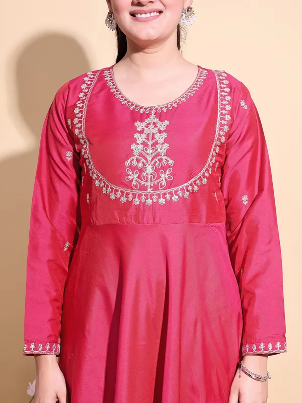 RANI_Art_Silk_Embroidered_Anarkali_Pant_Dupatta_Set_For_Women